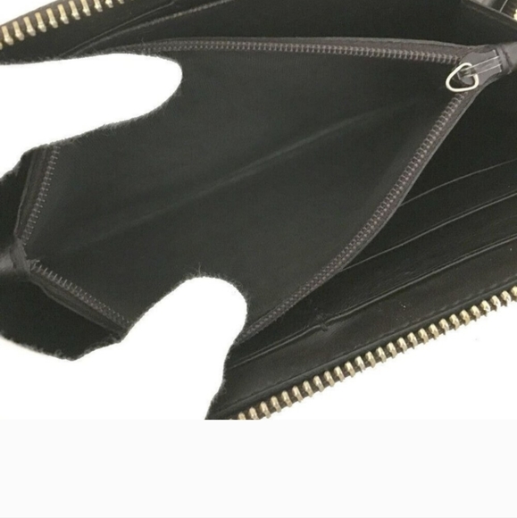 Gucci Guccissima Leather Bow Zip Around Wallet - Picture 6 of 8